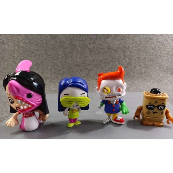 Bonkers FGTeeV Lot of 12 Mini Figures Great White Lexi + More - Picture 2 of 16